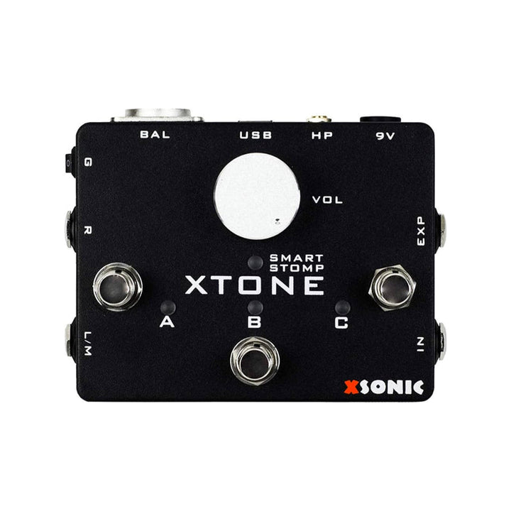 XSONIC Xtone Smart Stomp interfaccia Audio a Pedale per Chitarra e Basso