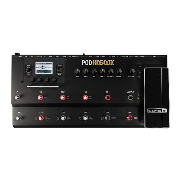 LINE 6 POD HD500X Pedaliera Multieffetto per Chitarra Usato