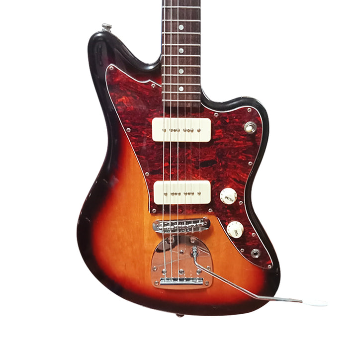 DE SALVO Jaguar Style Sunburst Electric Guitar Usato