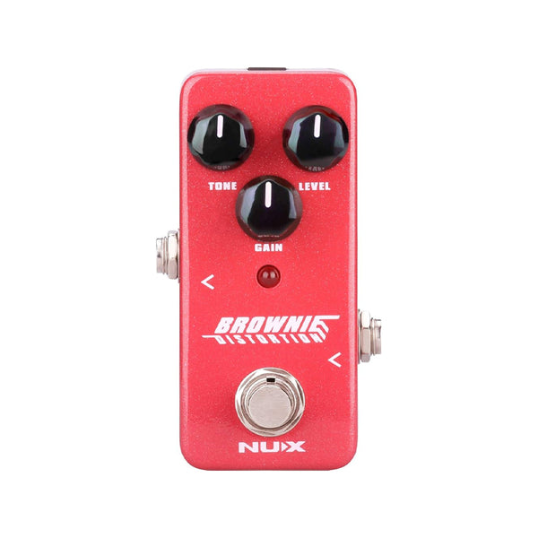 NUX NDS-2 Brownie Mini Core Distortion Effect Pedal Usato