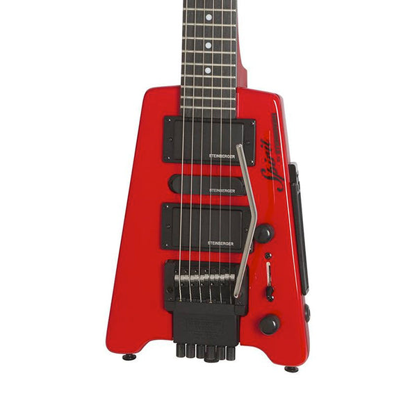 STEINBERGER Spirit GT Pro Deluxe Hot Rod Red Electric Guitar Usato