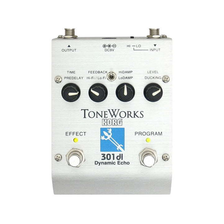 KORG ToneWorks 301 DL Dynamic Echo Effect Pedal Usato