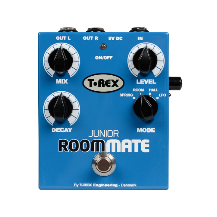 T-REX Junior Room Mate 4-Mode Reverb Effect Pedal Usato