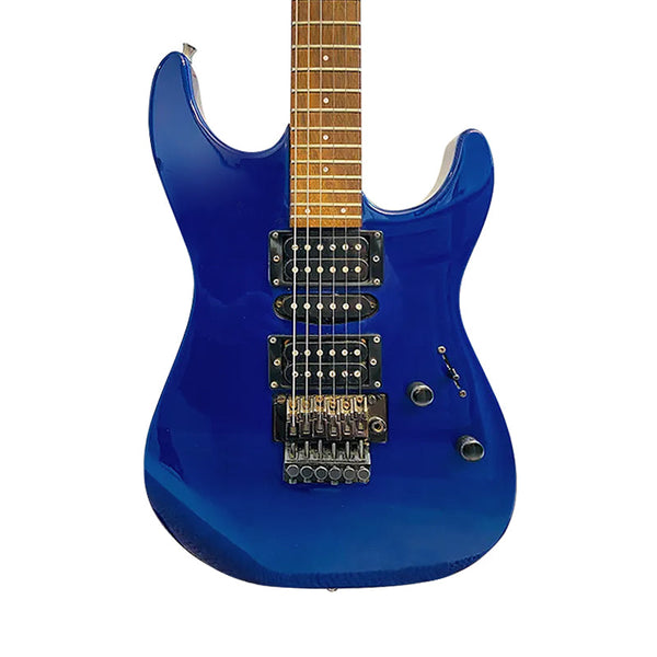 FENDER SQUIER Stagemaster Superstrat Floyd Rose Cobalt Blue Metallic Electric Guitar Usato