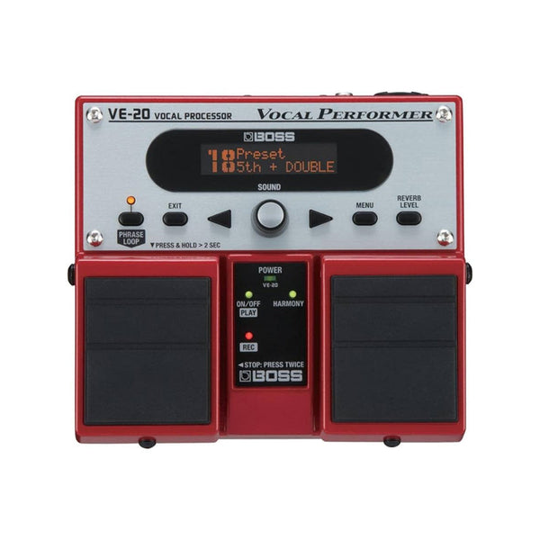 BOSS VE-20 Vocal Performer Processore Multieffetto a Pedale per Voce Usato