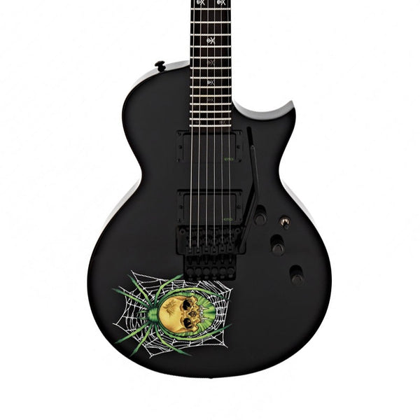 ESP LTD KH-3 Spider Kirk Hammett Signature Black with Spider Graphic Electric Guitar