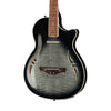 HARLEY BENTON Custom Line Nashville-Steel Flame Black Burst Electro-Acoustic Guitar w/ MODs [Usato]