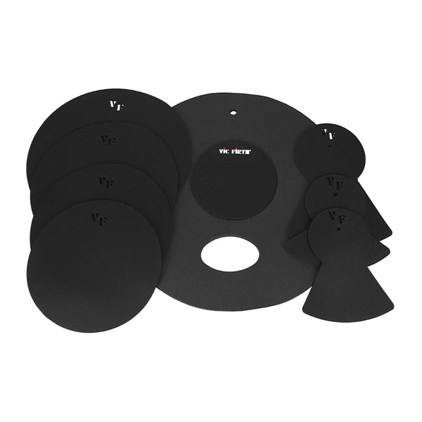 VIC FIRTH Mute PP3 Set Completo di Sordine per Batteria