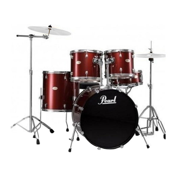 PEARL Target Wine Red Set Batteria Acustica con Accessori Usato