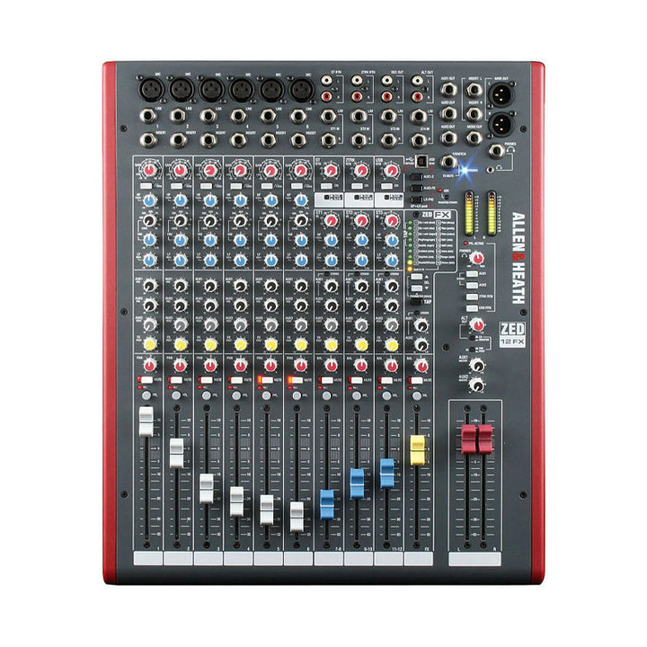 ALLEN & HEATH ZED-12FX Mixer Passivo 12 Canali USB con Effetti