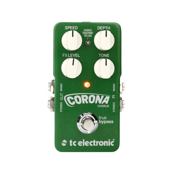 TC ELECTRONIC Corona Chorus Stereo Effect Pedal Usato