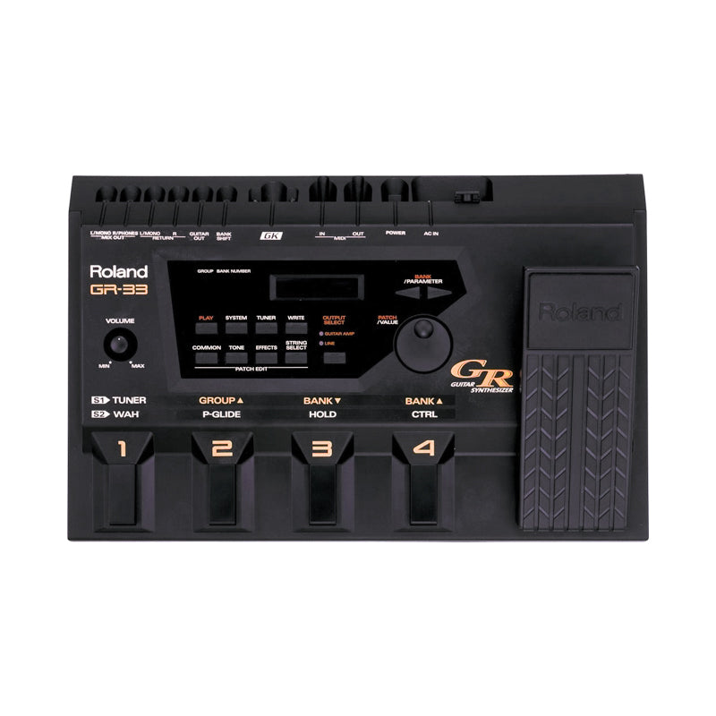 ROLAND GR-33 Guitar Synthesizer Pedaliera Sintetizzatore per