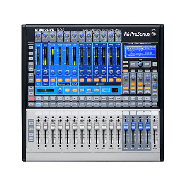 PRESONUS StudioLive 16.0.2 Mixer Digitale Firewire 16 Canali MIDI Usato
