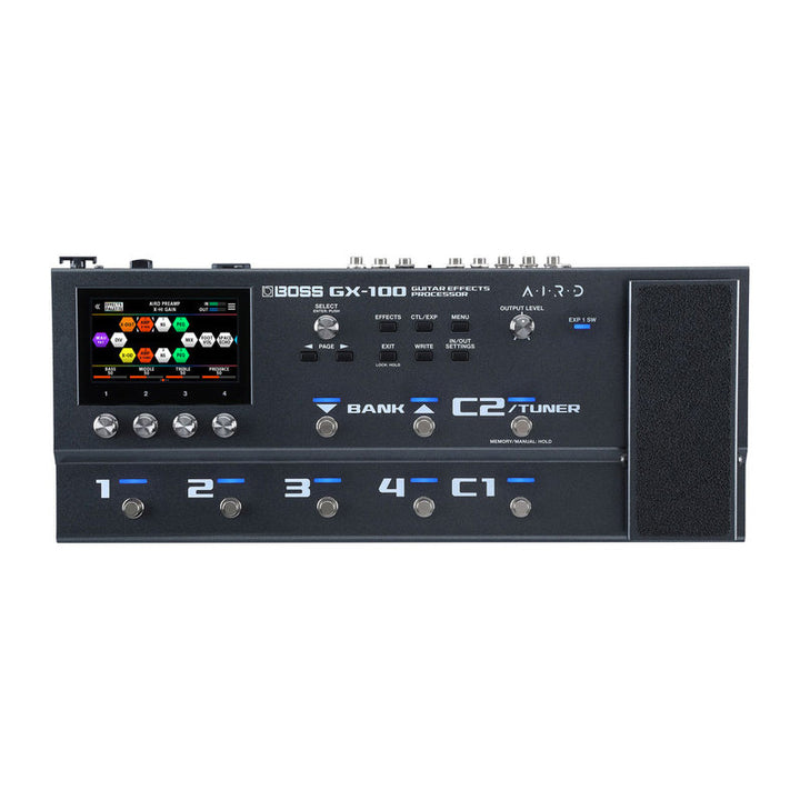 BOSS GX-100 Guitar Effects Processor Pedaliera Multieffetto per Chitarra con Bluetooth e Interfaccia Audio USB/MIDI Usato