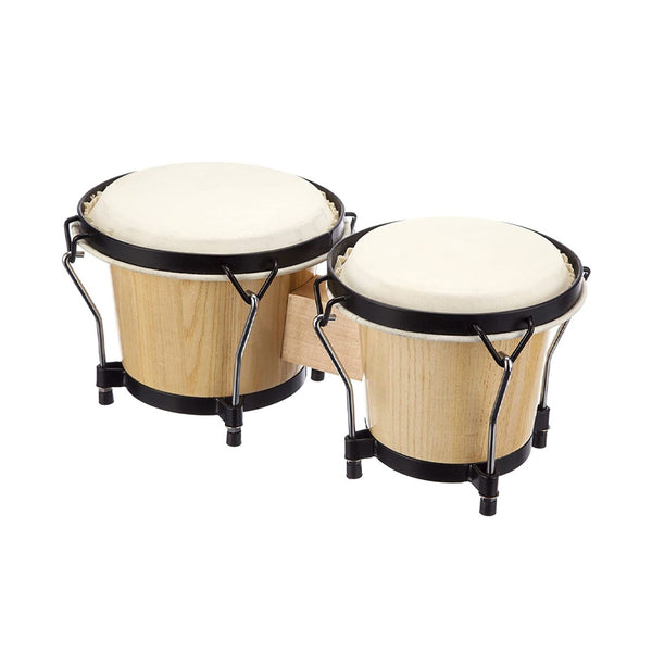 ONE RHYTHM Beginners Bongo Drums Natural Finish Usato