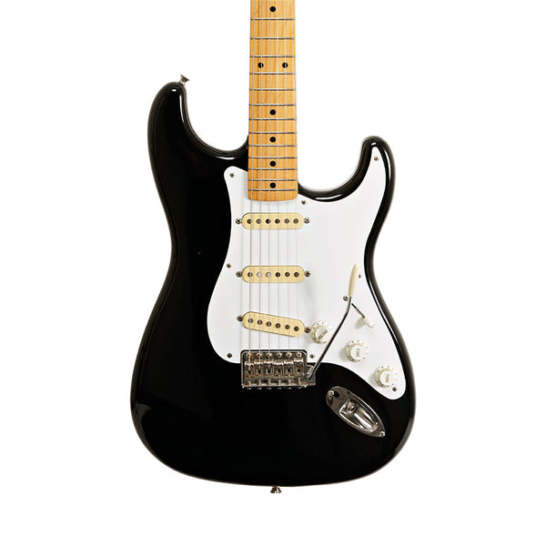 FENDER MIJ Stratocaster Maple Neck Black 1990 Electric Guitar Vintage