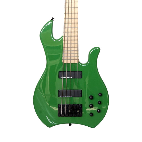 MARKBASS MB Kimandu Green 5 BK Maple Richard Bona Signature 5-String Electric Bass Usato