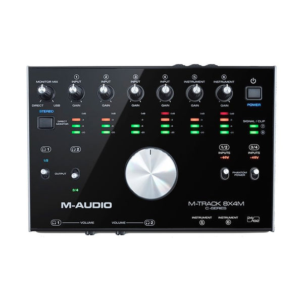 M-AUDIO M-Track 8X4M Interfaccia Audio USB MIDI 8In/4Out 24-Bit/192kHz Usato