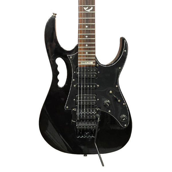 IBANEZ JEM 555 Black 1st Gen Steve Vai Signature 1994 Electric Guitar Made in Korea Vintage