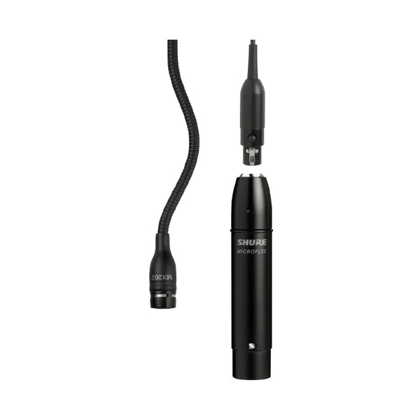 SHURE Microflex Overhead MX202 Black Microfono Cardioide Miniaturizzato Usato
