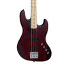 MICHAEL KELLY Element 4OP Transparent Red 4-String Electric Bass [Usato]