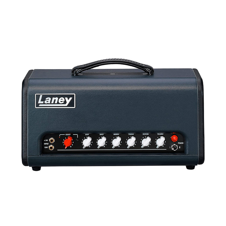 LANEY Cub-Supertop 15 Head Testata Valvolare per Chitarra con Riverbero 15W Usato