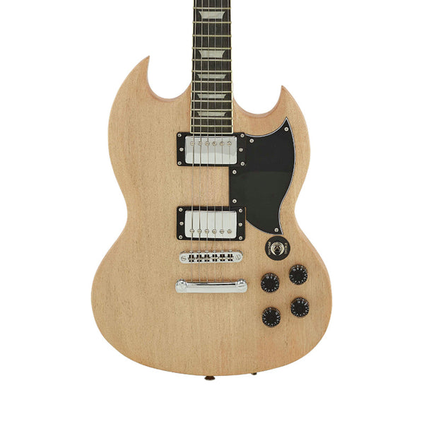 HARLEY BENTON Electric Guitar Kit DC Style Chitarra Elettrica in Kit Fai-da-Te (Premontata e Verniciata) [Usato]