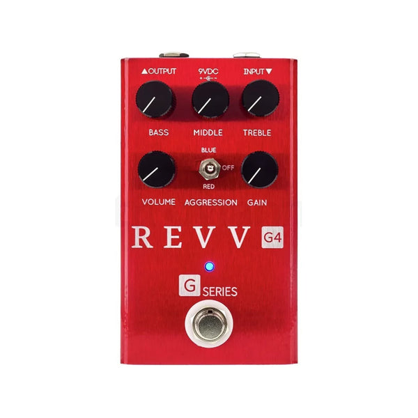 REVV G4 Distortion Guitar Effect Pedal Usato