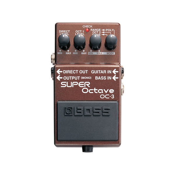 BOSS OC-3 Super Octave Effetto Octaver a Pedale per Chitarra / Basso Usato
