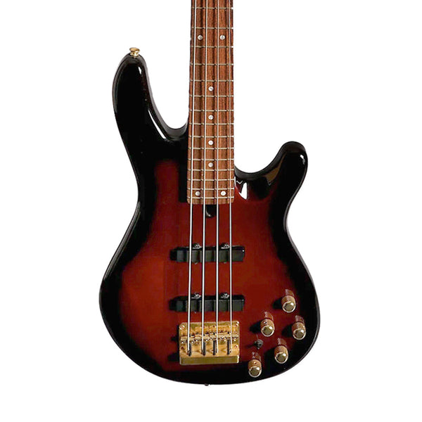 YAMAHA BB604 Wine Red 4-String Electric Bass Usato