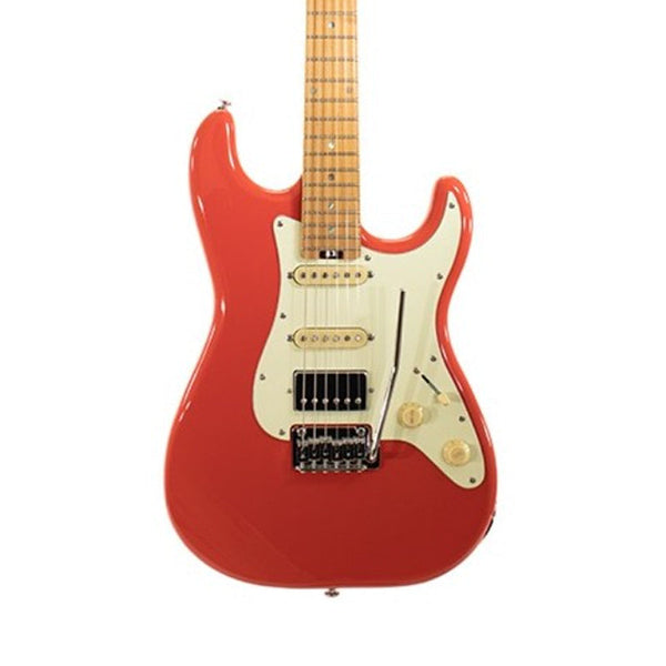 SCHECTER Route 66 Santa Fe HSS Sunset Red Electric Guitar