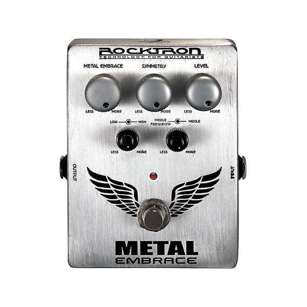 ROCKTRON Metal Embrace Distortion Guitar Effect Pedal Usato