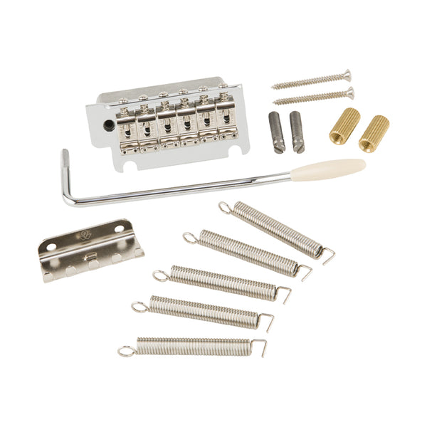 FENDER Deluxe Series 2 Point Assembly Chrome Kit Ponte Tremolo a Due Punti