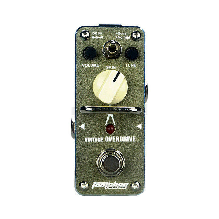 TOM'S LINE ENGINEERING AGR-3AS Vintage Overdrive Effect Pedal Usato