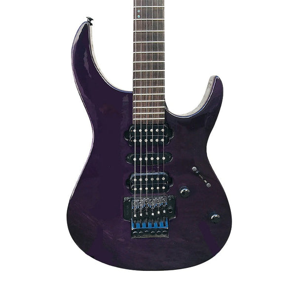 CRAFTER Crown DX Metallic Purple Finish Electric Guitar Made in Korea