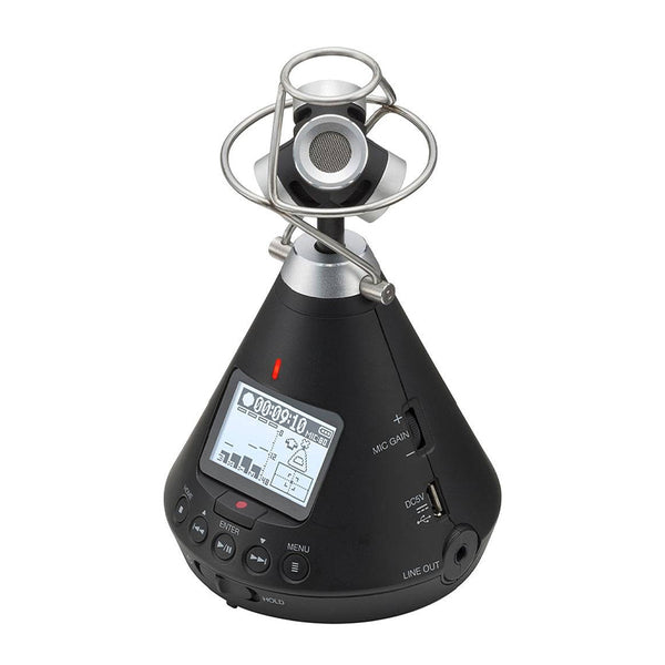 ZOOM H3-VR Registratore Audio VR 360° con 4 Microfoni a Disposizione Ambisonica