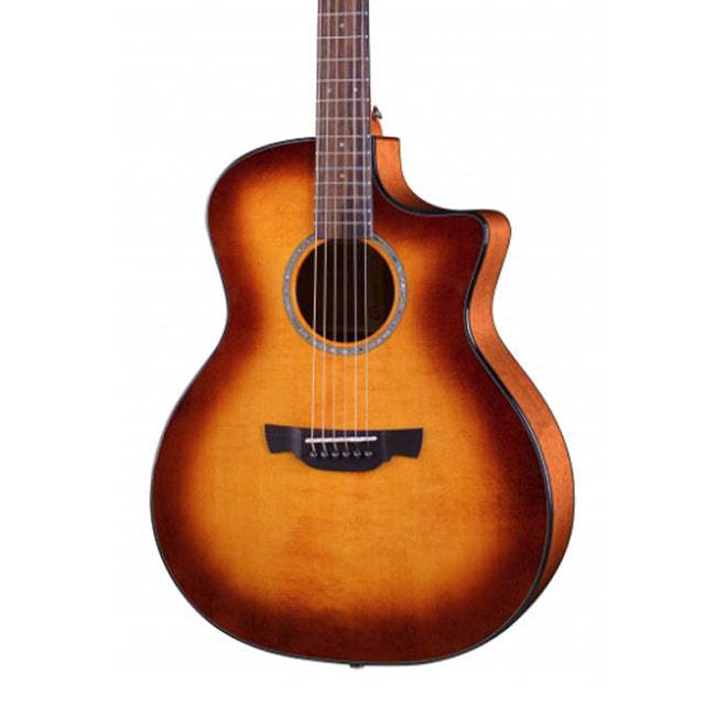 CRAFTER GXE-600 Able VTG Vintage Sunburst Chitarra Acustica Elettrificata Usato