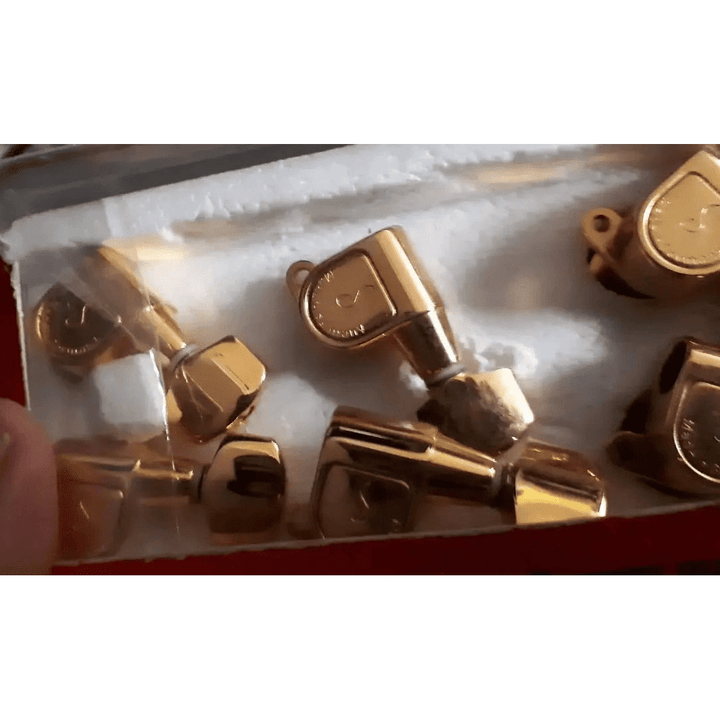 SCHALLER M6 Locking Topmount #7505 6L Hand-Polished Gold