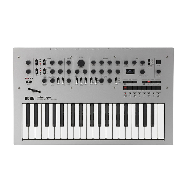 KORG Minilogue Sintetizzatore Analogico Polifonico a 4 Voci con 2 Oscillatori per Voce