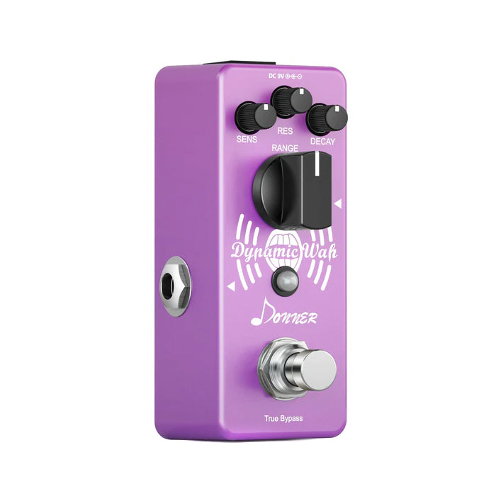 DONNER Dynamic Wah Auto Wah-Wah Pedal Filter Effect Usato